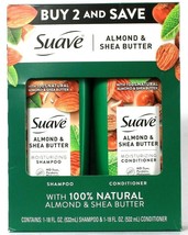 1 Pack Suave 18 Oz 100% Natural Almond &amp; Shea Butter Shampoo &amp; Condition... - $23.99