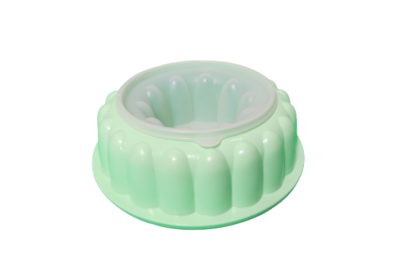 Vtg Tupperware Mint Jello Mold 