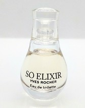 SO ELIXIR by YVES ROCHER ✿ Mini Eau Toilette Miniature Perfume (5ml = 0.16 oz) - $14.24