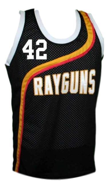 Jerry stackhouse  42 roswell rayguns basketball jersey black   1