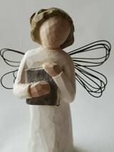 Willow Tree Angel of Learning Figurine 1999 Susan Lordi Demdaco #26017  - $12.19
