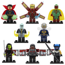 8pcs Marvel Infinity War - Iron Man Wasp Falcon Ebony Maw Gamora Minifigure - $16.99
