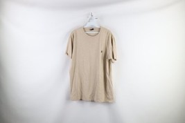 Vintage 90s Ralph Lauren Mens Medium Short Sleeve T-Shirt Heather Beige ... - $34.60