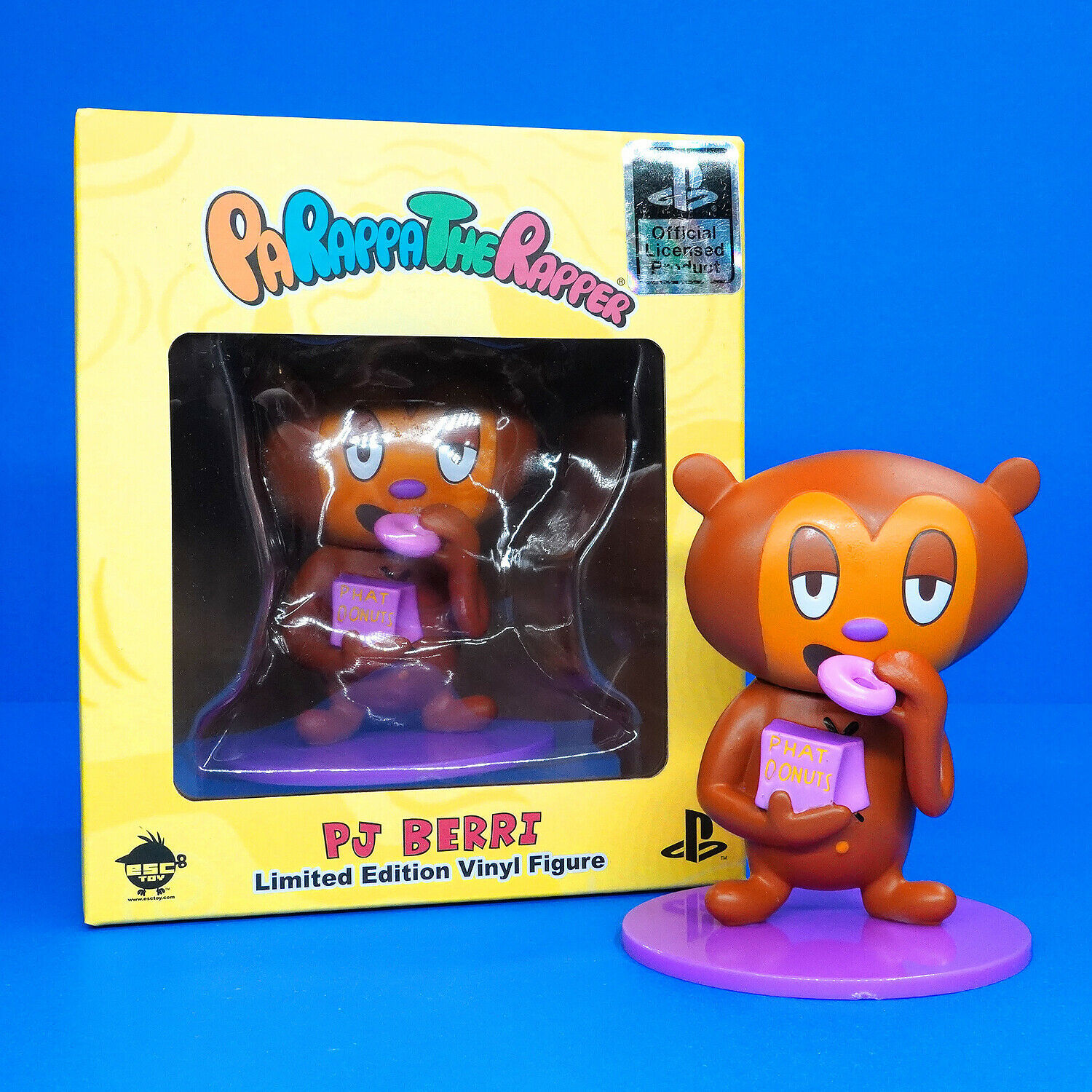 Parappa the Rapper PJ Berri 3 Inch Vinyl Figure