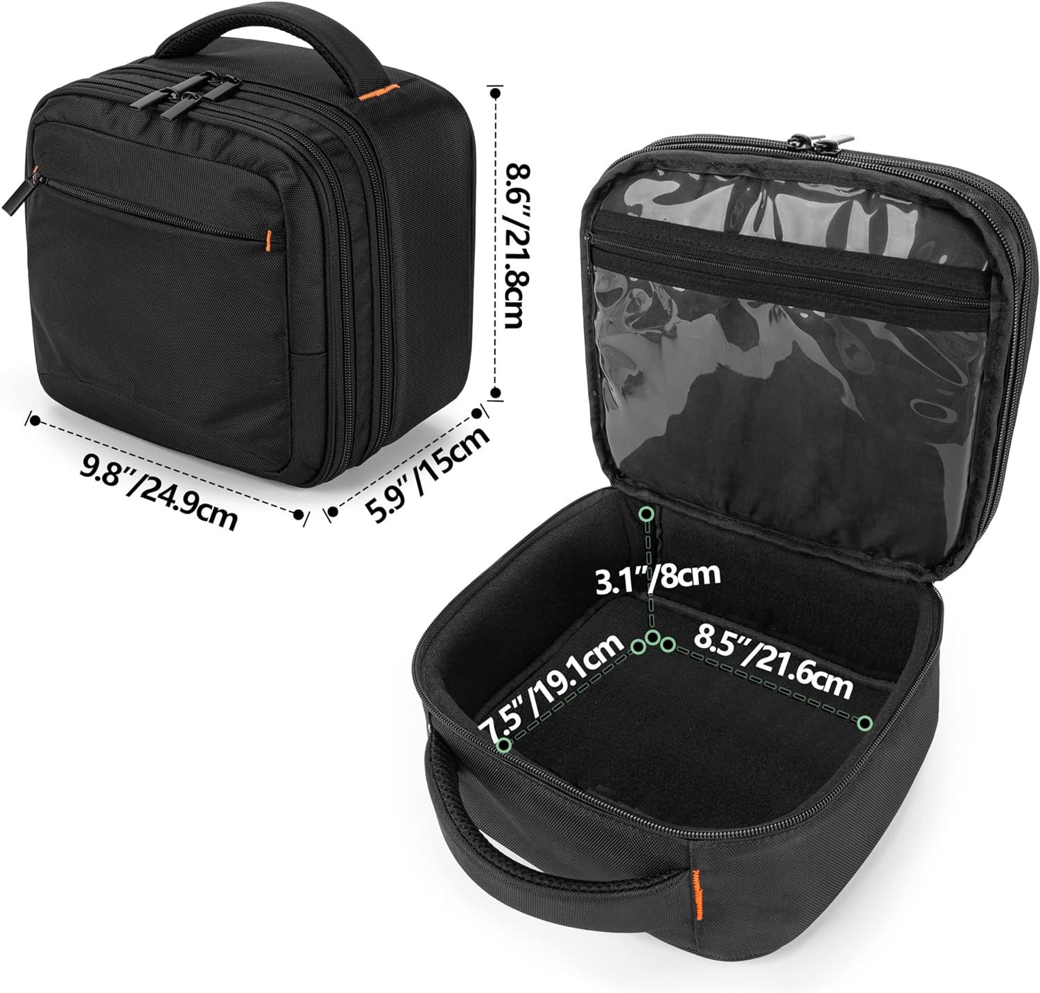  Boczif Projector Carrying Case, Projector Bag