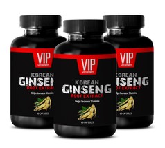 weight loss - KOREAN GINSENG 350MG - Panax - 3 Bottles (180 Capsules) - $33.62