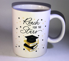 Reach For The Stars 4 1/4”H x 3 1/2”W Oversized Coffee Mug Cup-NEW-SHIPS N 24 HR - $19.68