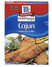 McCormick Golden Dipt Cajun Seafood Fry Mix, 10 oz - $9.99