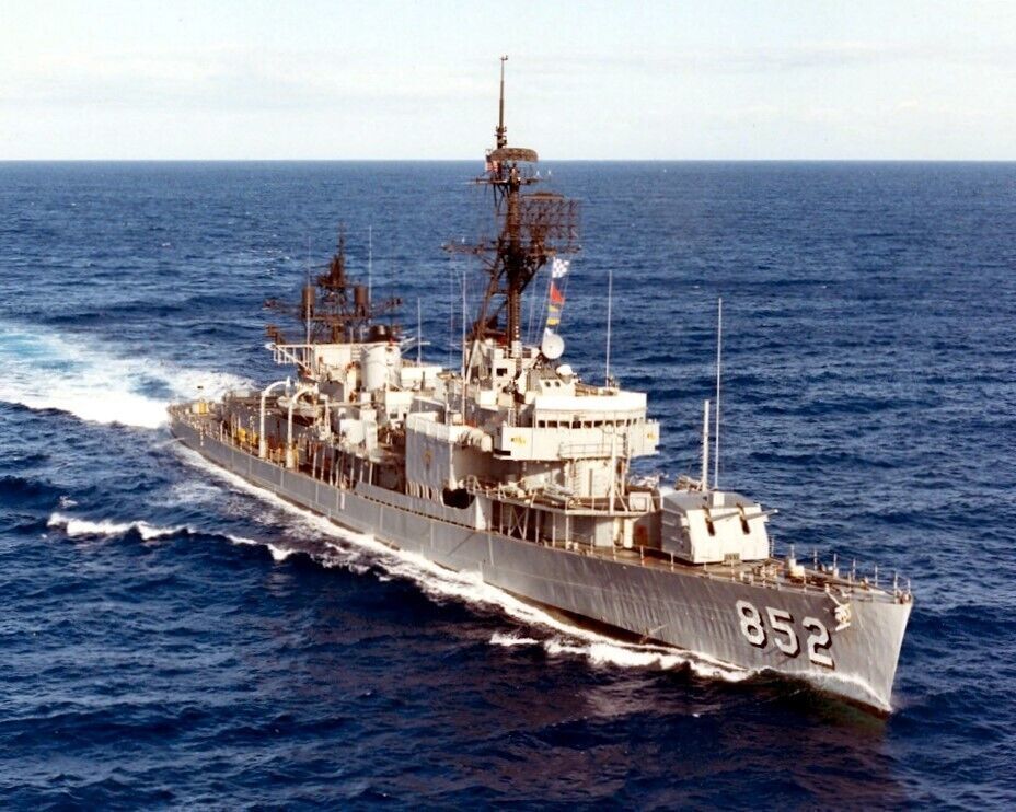 USS LEONARD F. MASON 8X10 PHOTO DD-852 NAVY USA MILITARY DESTROYER SHIP ...