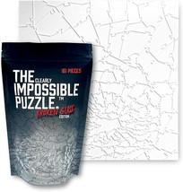 Broken Glass Puzzle - Clear Puzzle - Unique Clearly Impossible Puzzle - ... - $50.39