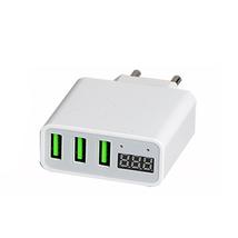 Multi Port Phone USB Charger with Voltage Display - $15.21