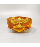 1960s Stunning Ochre Ashtray or Catchall By Flavio Poli for Seguso. Made... - $440.00