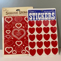 Vintage Hallmark & Draper International Hearts Valentine’s Day Stickers - $19.99