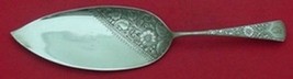 Pattern Unknown by Gorham Sterling Fish Server w/Hand Chased Flowers 11 1/2" - $800.91
