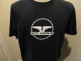 Vtg Black Pistol Whippin Ike Cotton Fruit Loom Cotton T-shirt Adult XL N... - $31.27