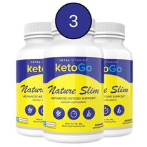 3 Pack KetoGo Nature Slim Keto Diet Pills BHB - $63.00