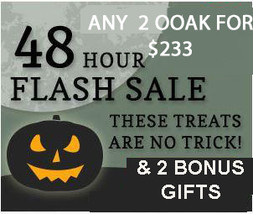 FRI -SUN ONLY!  SPECIAL ANY OOAK FLASH SALE PICK 2 FOR $233 DEAL! OCT 16 -18TH - $466.00