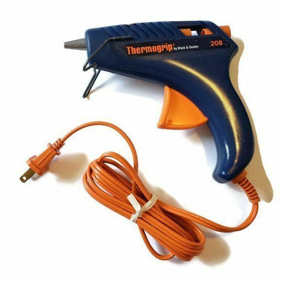 Black & Decker Thermogrip Trigger Feed Hot Melt Glue Gun w/Stand Model