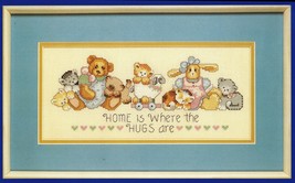 Coats &amp; Clark Counted Cross Stitch Warm Hugs Kittens Stuffed Animal Kit ... - $14.99