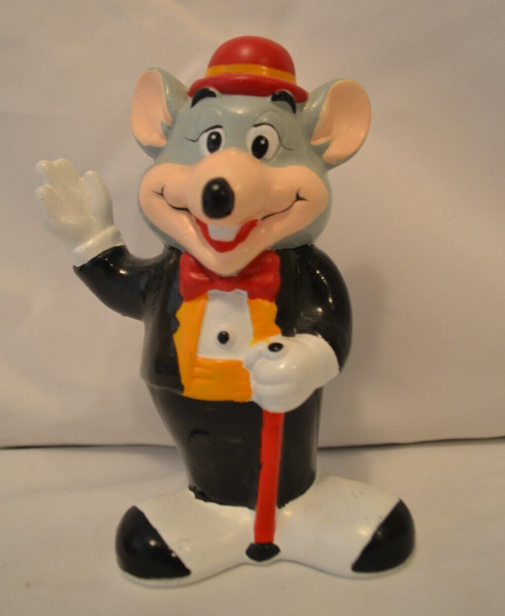 Vintage Chuck E Cheese 1993 Plastic Coin Piggy Bank with Stopper 6 ...