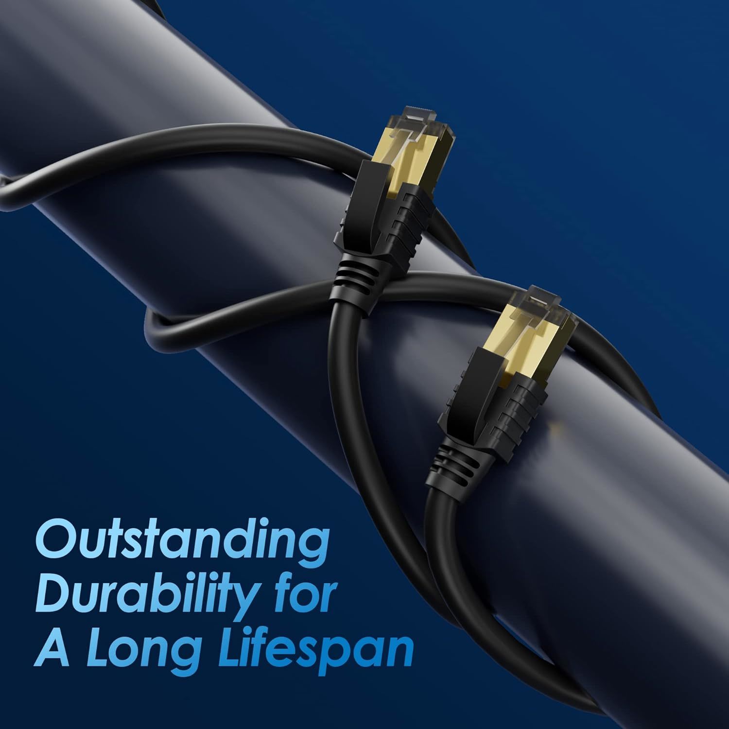 Cat 7 Cable 200 Feet, Long High Speed Cord, Cat7 Rj45