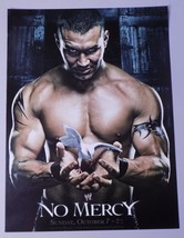 October 7 2007 Randy Orton No Mercy WWE WWF PPV Poster 12x16&quot; 2 Sided Wr... - $29.69