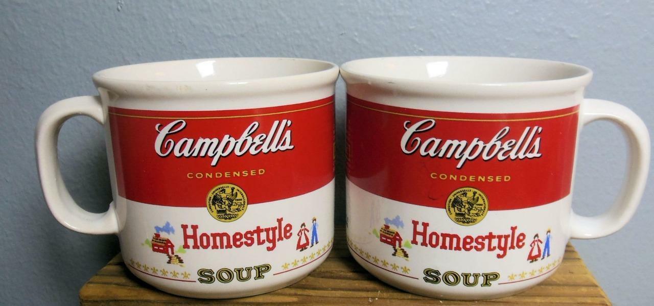 Campbell Soup Westwood Advertising Mug/soup Container/cute 