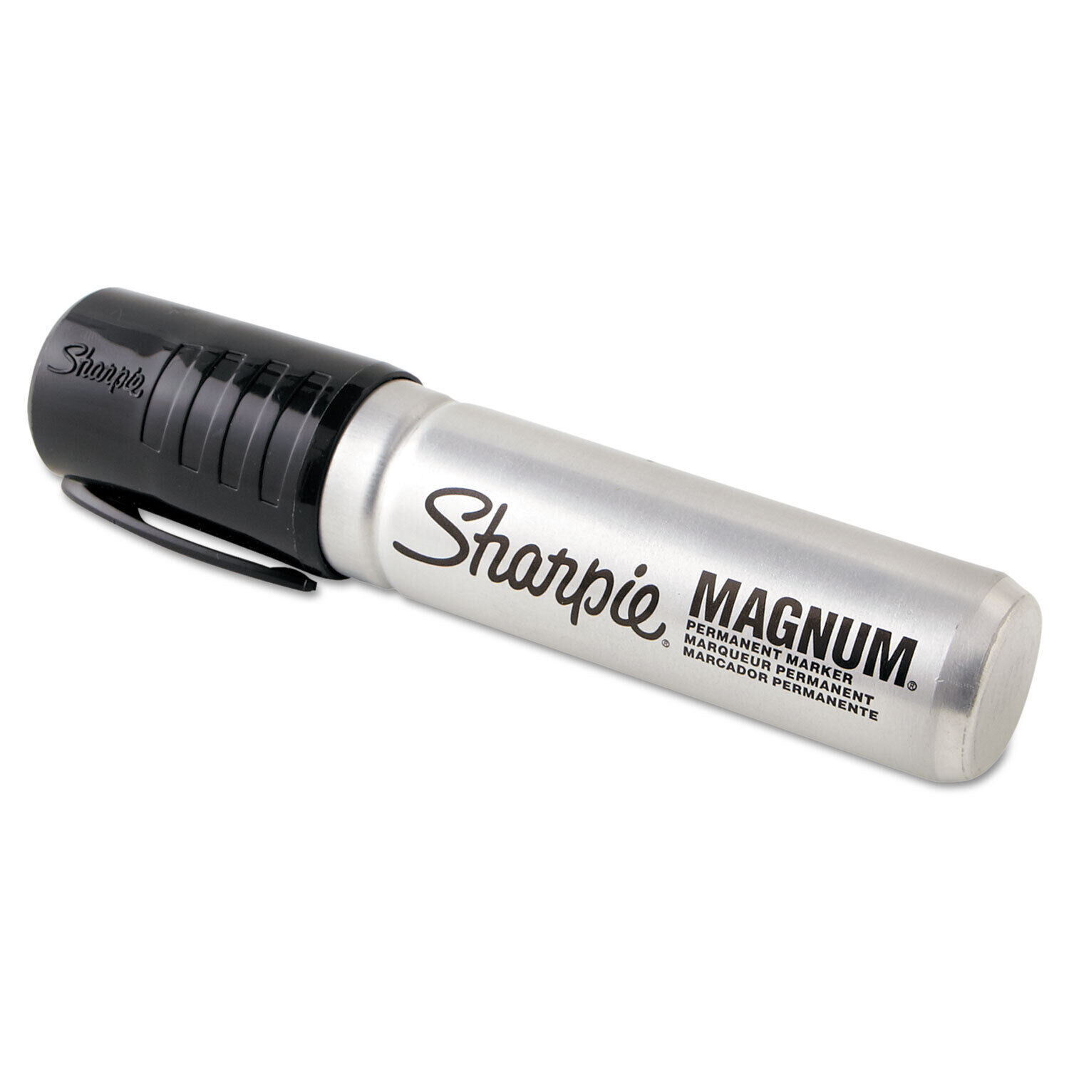 Magnum Permanent Marker, Jumbo Chisel Point, Red, Sold as 2 Each 