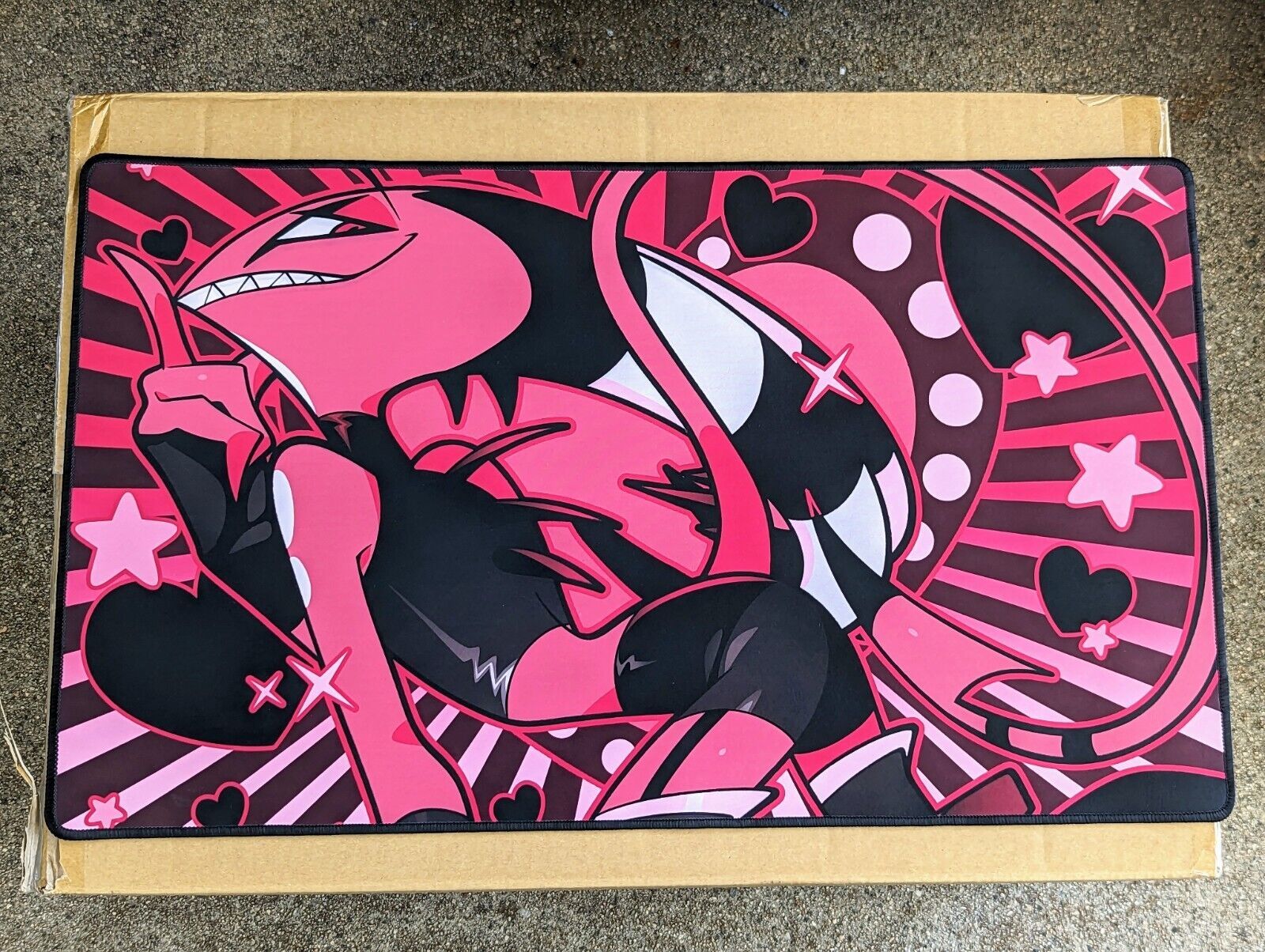 Helluva Boss PinUp Blitz Valentine's 2023 Official Playmat Mat