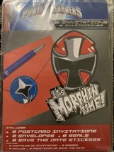 Power Rangers Ninja Steel Party Supplies Invitations   8ct. (B) - $9.78