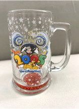 Walt Disney World 2005 Mickey Mouse Glass Mug NEW