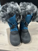 Kamik Unisex Child Snow Gypsy Snow Boot Teal Size 12 - $24.75