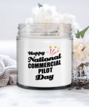 Commercial Pilot Candle - Happy National Day - Funny 9 oz Hand Poured Candle  - $19.95