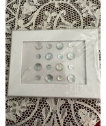 Vintage Buttons Silk Guest Book Or Button Display Book From Paperchase NEW - $27.12