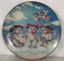 Dreamsicles The Flying Lesson 1994 Collector Plate by Hamilton Collection - $9.89