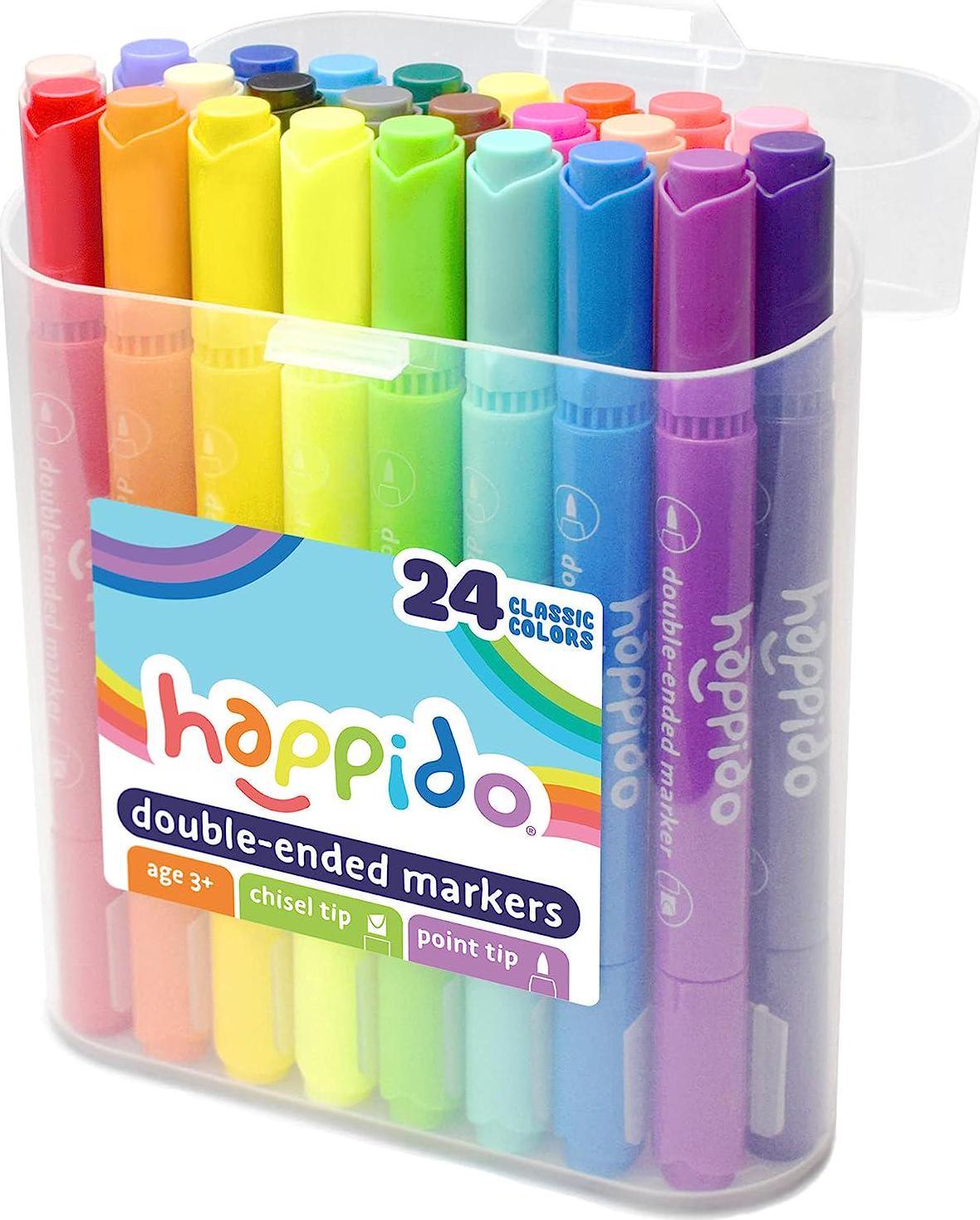 Happido Double-Ended Markers, 24 Colors - and 50 similar items