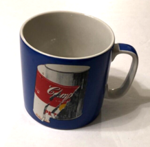 Andy Warhol Campbell&#39;s Soup Art Holder Pencils Blue Desk Office Coffee Mug - $5.93