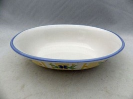 Pfaltzgraff Summer Breeze - one Oval vegetable/serving bowl - 8 1/4" long - $3.96