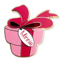 Minnie Mouse Disney Pin: Pink Holiday Present, Gift - $34.90