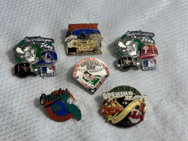 5 Early 2000 's Baltimore Orioles Baseball MLB Pin Opening Day Interleague Play - $49.95