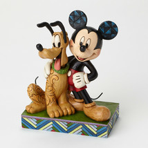 Disney Mickey Mouse & Pluto Figurine "Best Pals" - Disney Traditions Collectible
