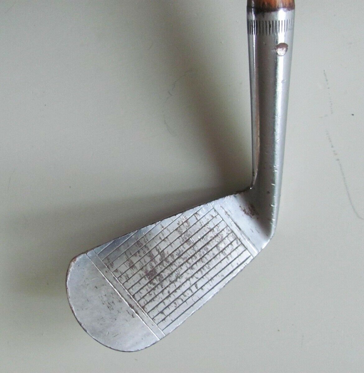 A.G. Spalding Bros. Symetric Set Mild Steel 11 Putter RH Leather