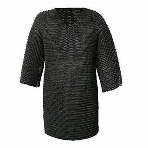 10mm Aluminum Butted chainmail armor Shirt HAUBERGEON COSTUME