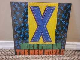 More Fun In The New World by X (Record, 2019) New Sealed - $28.49