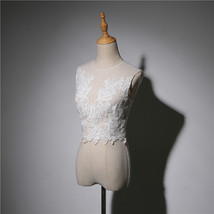 Wedding Lace Vest Tops Deep V Lace Tank Tops Lace Bridal Tops Plus Size
