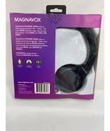 Magnavox MHP5031M Foldable Stereo Headphone fresh Microphone and In-line... - $10.99