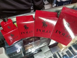 POLO RED by Ralph Lauren 0.25 / .5 / 2.5 / 4.2 / 6.7oz EDT Spray for Men NEW BOX - $29.99+