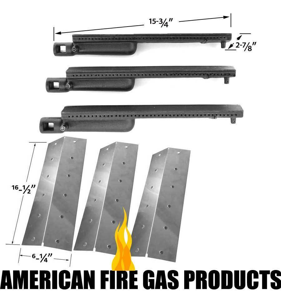 Coleman 5100 Cast Burners And Heat Plates 3 Pk Replacement Kit Bbq And Grill Replacement Parts 8995