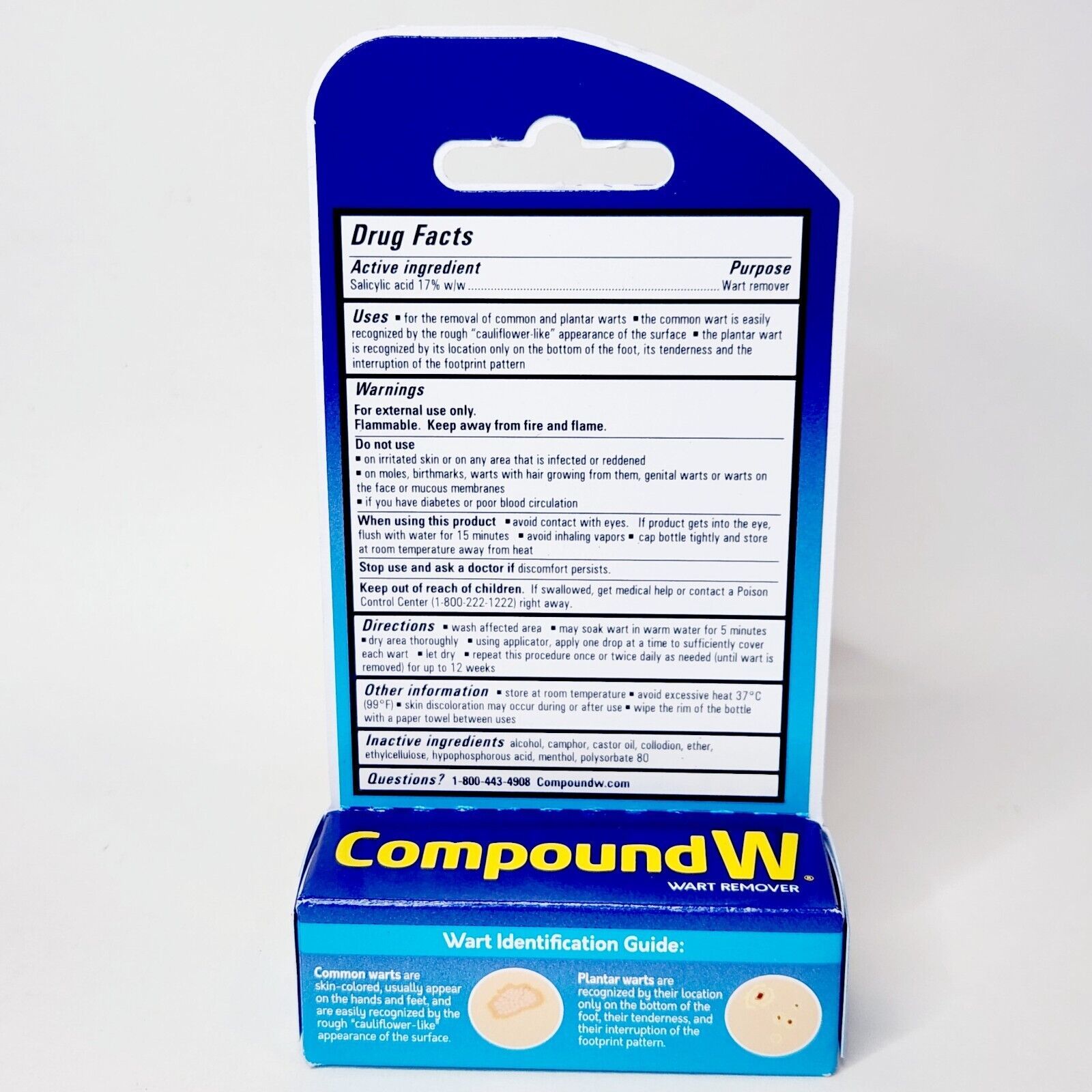 Compound W Wart Remover Fast-Acting Gel - 0.25 oz