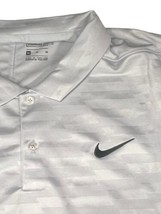 NWT$50 Nike Men's Striped Golf Polo Gray CK5916 043 Size XL - $39.99